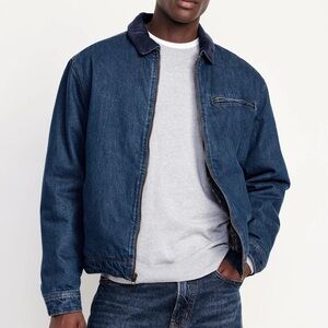 Old Navy Flannel Lined Jean Jacket